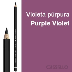 Casstillo Lapiz Caran D Ache Pablo Permanente Color Violeta Purpura