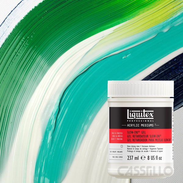 Casstillo-Liquitex-Aditivo-Gel-Medium-Retardador-Slow-Dri-237 Gel Medium Retardador Aditivo Liquitex Secado Lento 237 Ml - Imagen 1