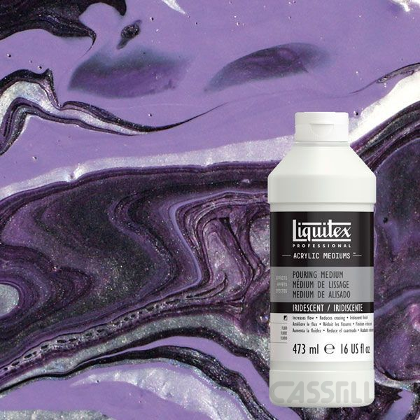 Casstillo-Liquitex-Aditivo-Medium-De-Alisado-Iridiscente-473- Ml Medium De Alisado Iridiscente Aditivo Liquitex 473 Ml - Imagen 1