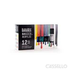 Casstillo Liquitex Set Acrilico Basics 12 Tubos De 22 Ml Casstillo Liquitex Set Acrilico Basics 12 Tubos De 22 Ml