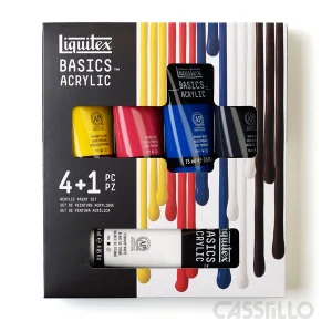 Casstillo Liquitex Set Basics 4 Tubos 75 Ml Blanco 118 Ml Casstillo Liquitex Set Basics 4 Tubos 75 Ml Blanco 118 Ml