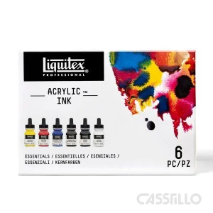 Casstillo Liquitex Set Tinta Acrilica Set Colores Esenciales X6 Casstillo Liquitex Set Tinta Acrilica Set Colores Esenciales X6