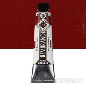 Casstillo Acrilico Rembrandt Tubo 9 40 Ml N 347 Rojo Indio