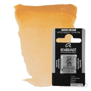 Casstillo Acuarela Rembrandt 1 2 Godet P 13 Amarillo Napoles Rojo