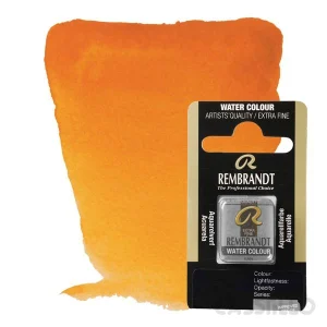 Casstillo Acuarela Rembrandt 1 2 Godet P 13 Anaranj Benz