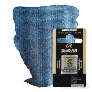 Casstillo Acuarela Rembrandt 1 2 Godet P 13 Azul Purpurina