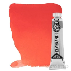 Casstillo Acuarela Rembrandt Tubo 20 Ml Rojo Permanente Medio