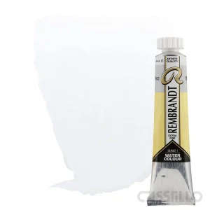 Casstillo Acuarela Rembrandt Tubo 20Ml Blanco Extra Opaco