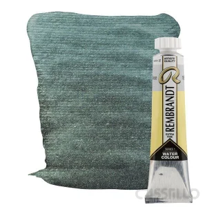 Casstillo Acuarela Rembrandt Tubo 20Ml Verde Interferencia