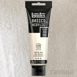 Casstillo Liquitex Acrilic Basics 118 Ml Blanco Iridiscente