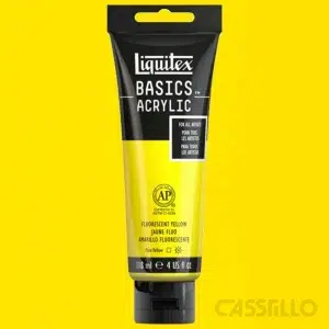 Casstillo Liquitex Acrilico Basics 118 Ml Amarillo Fluorescente