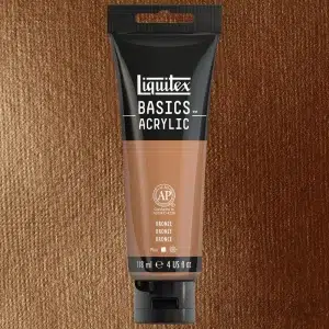 Casstillo Liquitex Acrilico Basics 118 Ml Bronce Rico Iridiscente