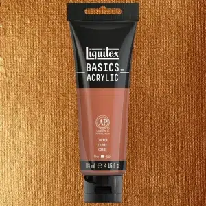 Casstillo Liquitex Acrilico Basics 118 Ml Cobre Rico Iridiscente