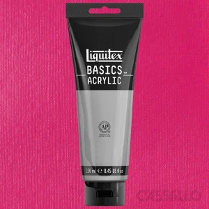 Casstillo Liquitex Acrilico Basics 250 Ml Magenta Medio