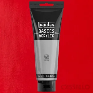 Casstillo Liquitex Acrilico Basics 250 Ml T Rojo De Cadmio Medio