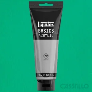 Casstillo Liquitex Acrilico Basics 250 Ml Verde Agua Brillante