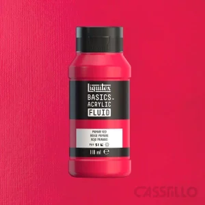 Casstillo Liquitex Acrilico Basics Fluido 118 Ml Rojo Primario Casstillo Liquitex Acrilico Basics Fluido 118 Ml Rojo Primario