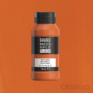 Casstillo Liquitex Acrilico Basics Fluido 118 Ml Rojo Vivo Naranja Casstillo Liquitex Acrilico Basics Fluido 118 Ml Rojo Vivo Naranja