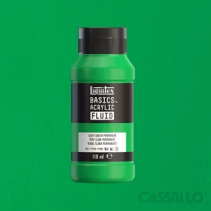 Casstillo Liquitex Acrilico Basics Fluido 118 Ml Verde Claro Permanente Casstillo Liquitex Acrilico Basics Fluido 118 Ml Verde Claro Permanente