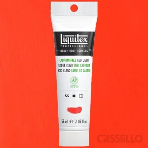 Casstillo Liquitex Acrilico Hb 59 Ml Rojo Claro Libre De Cadmio S5