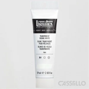 Casstillo Liquitex Acrilico Heavy Body 59 Ml Blanco Mezclas Transparente