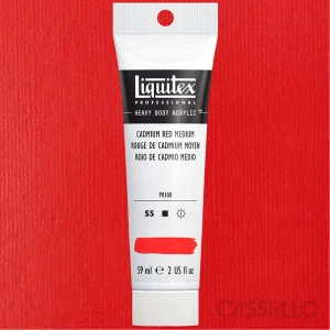 Casstillo Liquitex Acrilico Heavy Body 59 Ml Rojo De Cadmio Medio
