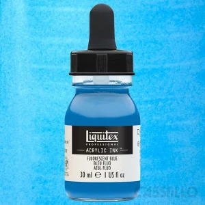 Casstillo Liquitex Tinta Acrilica 30 Ml Azul Fluorescente