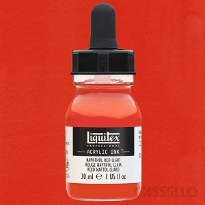 Casstillo Liquitex Tinta Acrilica 30 Ml Rojo Naftol Claro