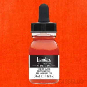 Casstillo Liquitex Tinta Acrilica 30 Ml Rojo Vivo Naranja