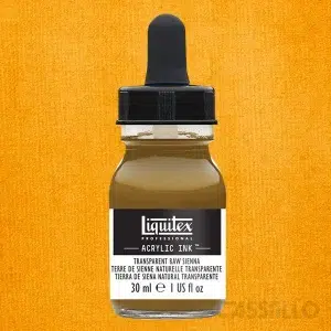 Casstillo Liquitex Tinta Acrilica 30 Ml Tierra Siena Nat Transparente