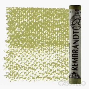 Casstillo Pastel Rembrandt Color Verde Amarillo Permanente 3