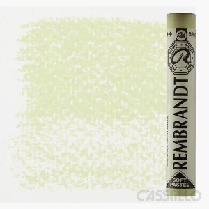 Casstillo Pastel Rembrandt Color Verde Cinabrio Claro 10