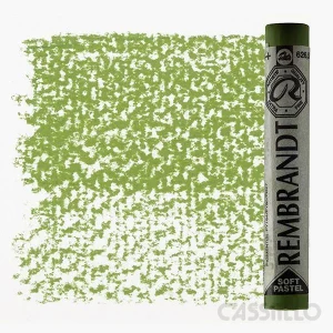 Casstillo Pastel Rembrandt Color Verde Cinabrio Claro 5