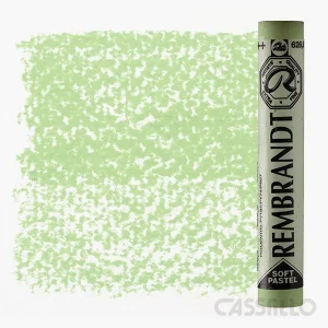 Casstillo Pastel Rembrandt Color Verde Cinabrio Claro 9