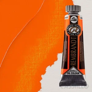 Casstillo Pintura Al Oleo Rembrandt T 6 15 Ml Anaranjado Permanente