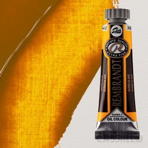 Casstillo Pintura Al Oleo Rembrandt T 6 15 Ml Aureolina
