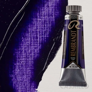Casstillo Pintura Al Oleo Rembrandt T 6 15 Ml Azul Ultramar Violeta