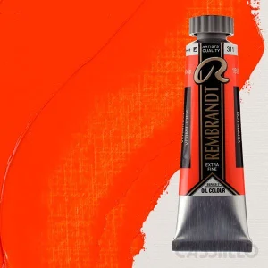 Casstillo Pintura Al Oleo Rembrandt T 6 15 Ml Bermellon
