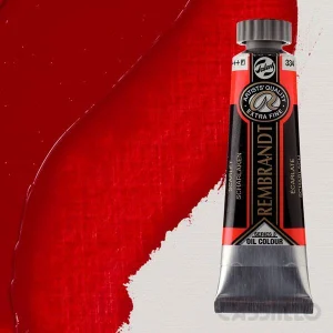 Casstillo Pintura Al Oleo Rembrandt T 6 15 Ml Escarlata