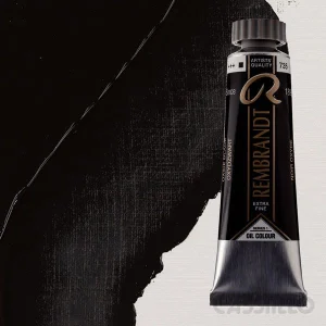 Casstillo Pintura Al Oleo Rembrandt T 6 15 Ml Negro Oxido