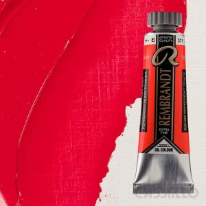 Casstillo Pintura Al Oleo Rembrandt T 6 15 Ml Rojo Permanente Oscuro