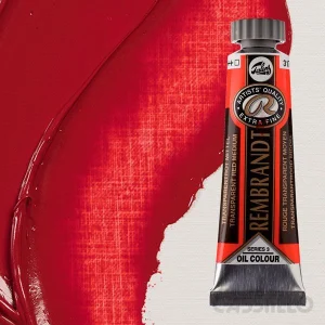 Casstillo Pintura Al Oleo Rembrandt T 6 15 Ml Rojo Transparente Medio