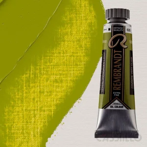 Casstillo Pintura Al Oleo Rembrandt T 6 15 Ml Verde Cinabrio Claro