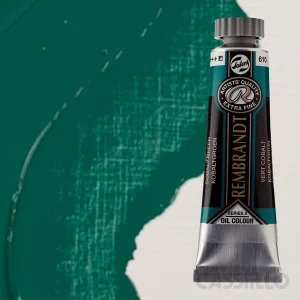 Casstillo Pintura Al Oleo Rembrandt T 6 15 Ml Verde Cobalto