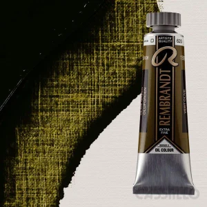 Casstillo Pintura Al Oleo Rembrandt T 6 15 Ml Verde Oliva