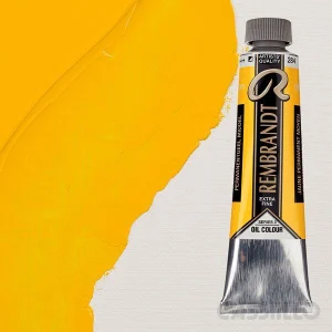 Casstillo Pintura Al Oleo Rembrandt T 9 40 Ml Amarillo Permanente Medio