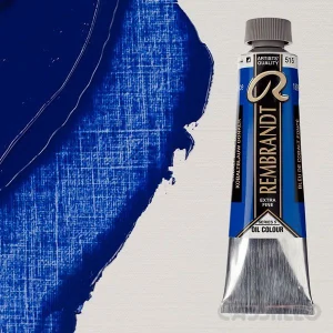Casstillo Pintura Al Oleo Rembrandt T 9 40 Ml Azul Cobalto Oscuro