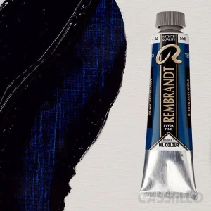 Casstillo Pintura Al Oleo Rembrandt T 9 40 Ml Azul Indantreno