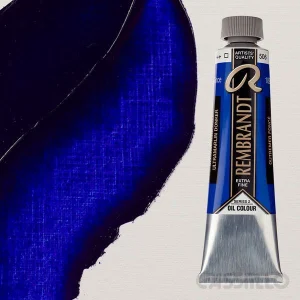 Casstillo Pintura Al Oleo Rembrandt T 9 40 Ml Azul Ultramar Oscuro