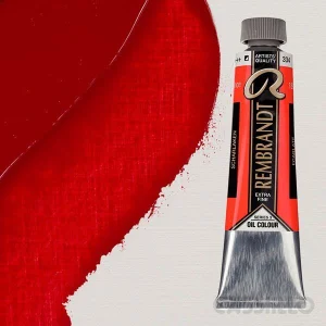 Casstillo Pintura Al Oleo Rembrandt T 9 40 Ml Escarlata